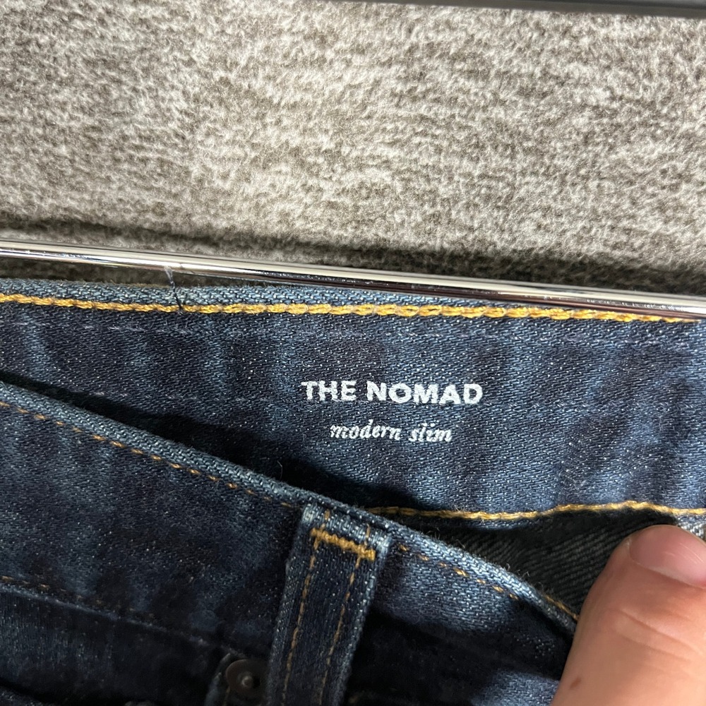 AG Adriano Goldschmied The Nomad Modern Slim SELVEDGE Jeans‎ Men's 30R Dark Wash - Picture 6 of 15